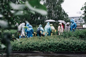 Свобода творчества в Саду трав. Занятие для незрячих и слабовидящих посетителей