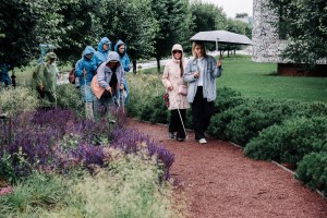 Свобода творчества в Саду трав. Занятие для незрячих и слабовидящих посетителей