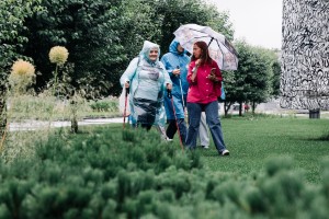 Свобода творчества в Саду трав. Занятие для незрячих и слабовидящих посетителей