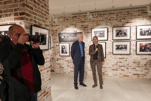 Открытие выставки «Кадровый голод. Алексей Сазонов»