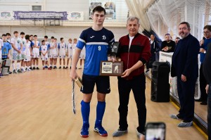 Награждение победителей XII Всероссийского турнира по индорхоккею среди юношей 2009–2010 годов рождения «Кубок Ельцина 2025»