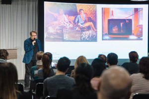 Лекция Кирилла Светлякова в Ельцин Центре об эстетике эпохи перестройки