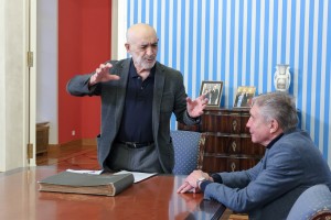 Давлатназар Худоназаров. Передача архива А.А. Бобринского Президентскому центру Б.Н. Ельцина