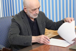 Давлатназар Худоназаров. Передача архива А.А. Бобринского Президентскому центру Б.Н. Ельцина