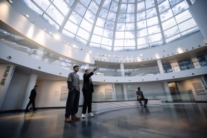 Режиссёр Сергей Малкин в Музее Бориса Ельцина