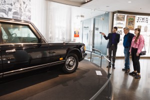 Петр Семак в Музее Бориса Ельцина