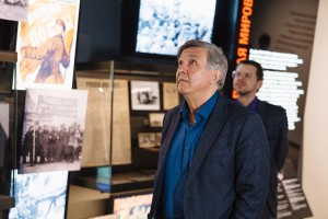 Петр Семак в Музее Бориса Ельцина