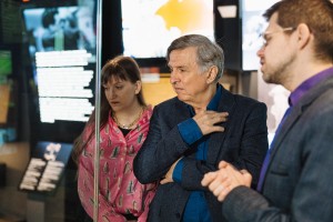 Петр Семак в Музее Бориса Ельцина