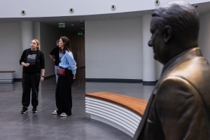 Вера Воронежская в Музее Бориса Ельцина