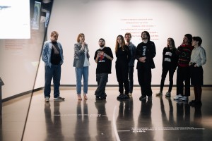 Экскурсия участников музыкальной резиденции по музею и Ельцин Центру