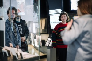 Экскурсия участников музыкальной резиденции по музею и Ельцин Центру