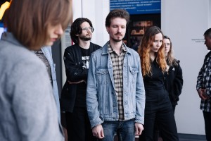 Экскурсия участников музыкальной резиденции по музею и Ельцин Центру