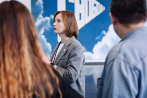 Экскурсия участников музыкальной резиденции по музею и Ельцин Центру