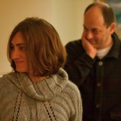 Поэт Евгения Лавут и кинопродюсер Евгений Гиндилис. Художественный фильм «Дубровский»