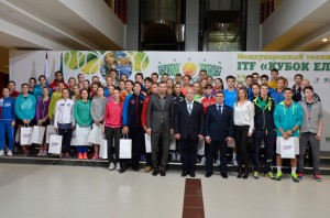 V международный молодежный теннисный турнир на Кубок Ельцина 2015 