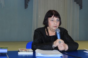 Авторский вечер Киры Сапгир в библиотеке имени Белинского, Екатеринбург. 20 марта 2015