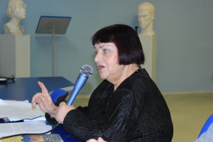 Авторский вечер Киры Сапгир в библиотеке имени Белинского, Екатеринбург. 20 марта 2015