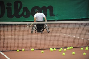 Международный турнир по теннису среди инвалидов-колясочников