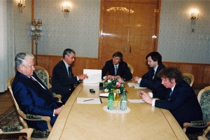 Интервью президента РФ Б.Н. Ельцина журналу "Санди Таймс"