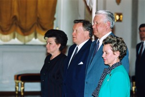 Официальный визит в РФ президента Финляндии Мартти Ахтисаари с супругой