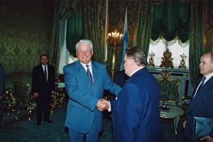 Официальный визит в РФ президента Финляндии Мартти Ахтисаари с супругой