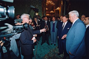 Официальный визит в РФ президента Финляндии Мартти Ахтисаари с супругой