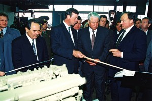 Поездка президента РФ Б.Н. Ельцина в Татарстан