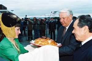 Поездка президента РФ Б.Н. Ельцина в Татарстан