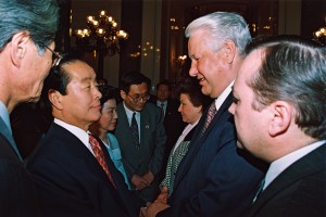 Официальный визит в РФ президента Республики Корея Ким Ен Сама с супругой