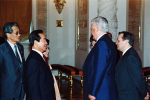 Официальный визит в РФ президента Республики Корея Ким Ен Сама с супругой