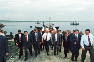 Поездка президента РФ Б.Н. Ельцина в Дальневосточный регион