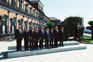 20-я встреча "Большой семерки" в Неаполе, Италия
