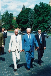 Визит в РФ президента Эстонии Леннарта Мери