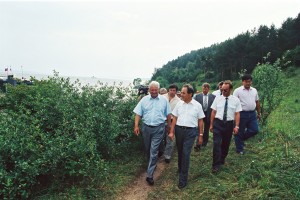 Поездка президента РФ Б.Н. Ельцина и Н.И. Ельциной по Волге (г. Плес Ивановской области, г. Нижний Новгород, г. Тольятти, г. Волжск (показательные полеты военной авиации),  г. Ростов-на-Дону и г. Сочи резиденция "Бочаров ручей")