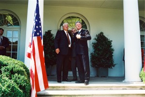 Визит президента РФ Б.Н. Ельцина и Н.И. Ельциной в США