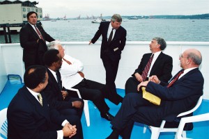 Визит президента РФ Б.Н. Ельцина и Н.И. Ельциной в США