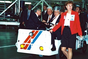 Визит президента РФ Б.Н. Ельцина и Н.И. Ельциной в США