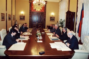 Встреча президента РФ Б.Н. Ельцина с группой членов Президентского совета РФ