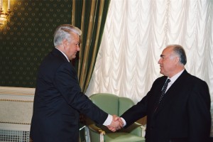 Встреча президента РФ Б.Н. Ельцина с председателем Правительства РФ В.С. Черномырдиным