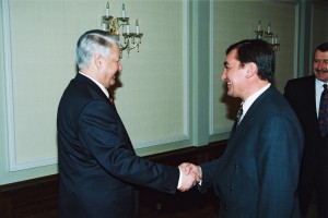 Официальный визит президента РФ Б.Н. Ельцина и Н.И. Ельциной в Белоруссию