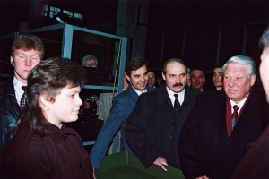 Официальный визит президента РФ Б.Н. Ельцина и Н.И. Ельциной в Белоруссию