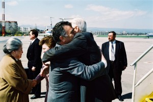 Поездка президента РФ Бориса Ельцина на отдых