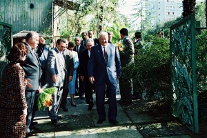 Поездка президента РФ Бориса Ельцина на отдых