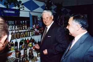 Поездка президента РФ Бориса Ельцина на отдых