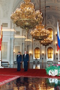 Официальный визит в РФ председателя Правительства Испании и председателя Совета Европейского Союза Фелипе Гонсалеса Маркеса