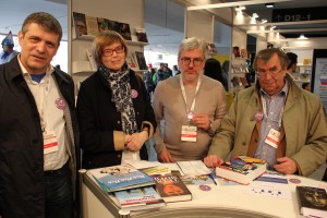 Дмитрий Бак, Майя Кучерская, Евгений Водолазкин, Сергей Чупринин на Варшавской книжной ярмарке - 2015