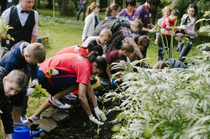 Аллея волейбола в Екатеринбурге