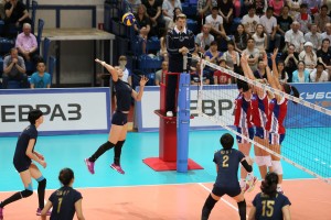 Мачт Чехия-Китай. Кубок Ельцина по волейболу