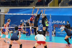 Матч Чехия-Китай. Кубок Ельцина по волейболу