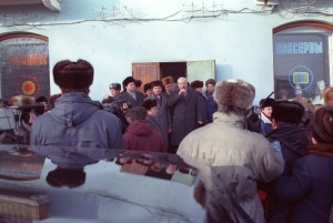 Поездка Бориса Ельцина в Брянскую область, г. Новозыбков